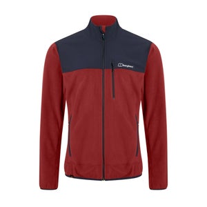 Men's Kyberg Polartec Fleece Jacket - Red / Blue