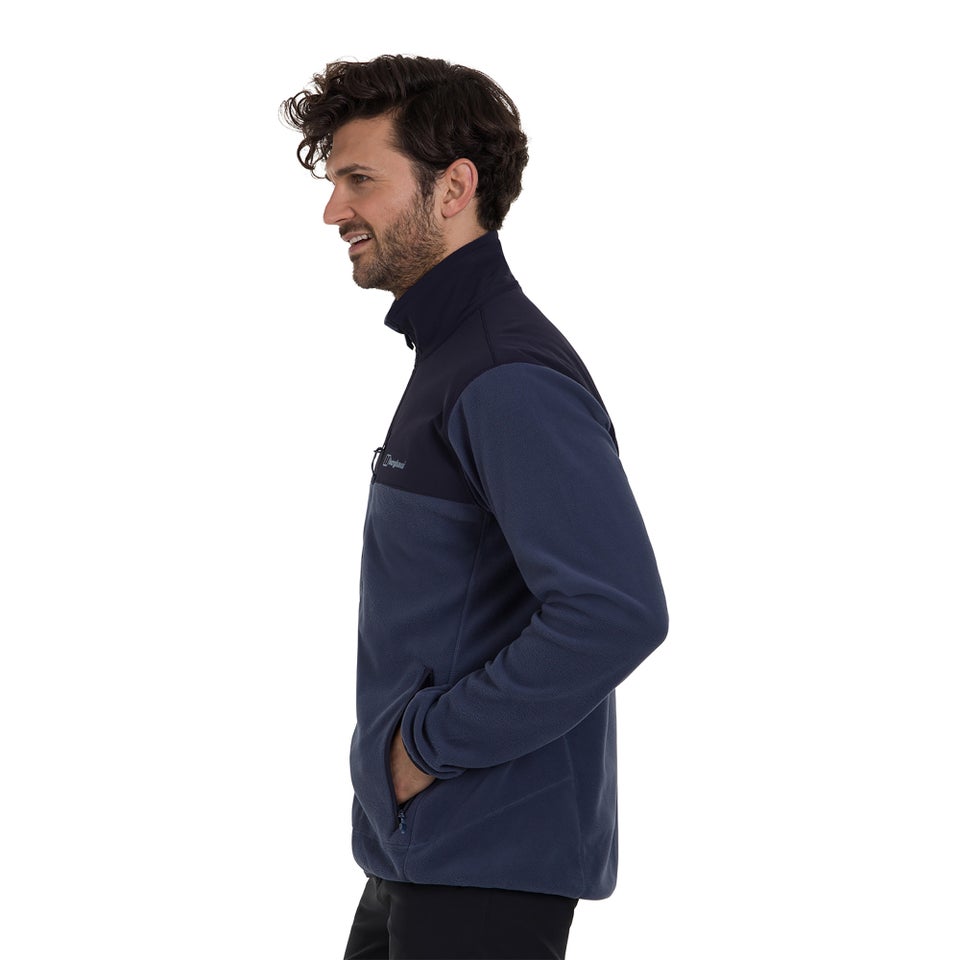 Men's Kyberg Polartec Fleece Jacket - Blue