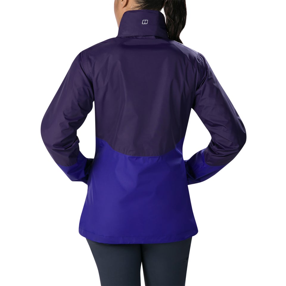 Women's Orestina Waterproof Jacket - Purple / Blue