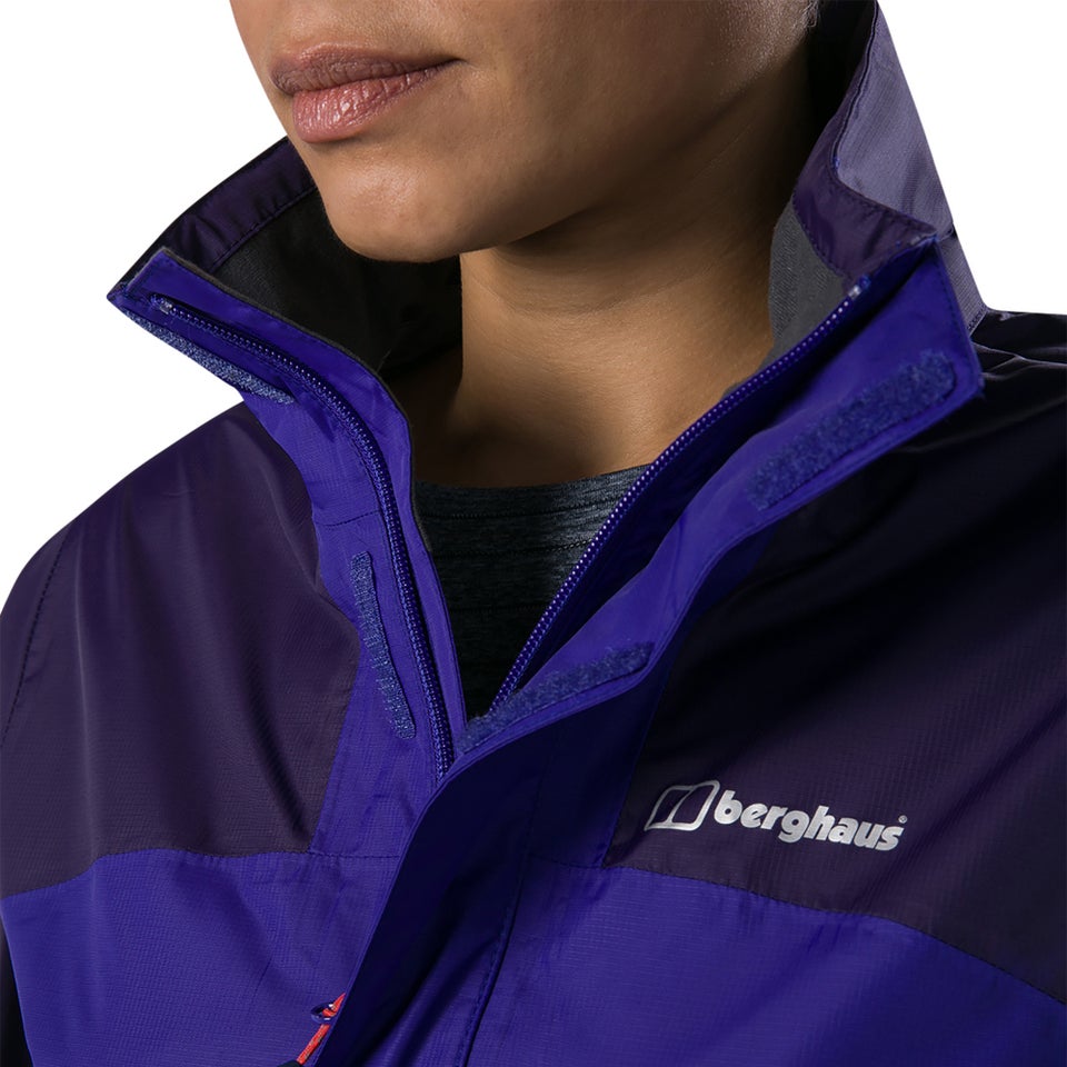 Women's Orestina Waterproof Jacket - Purple / Blue