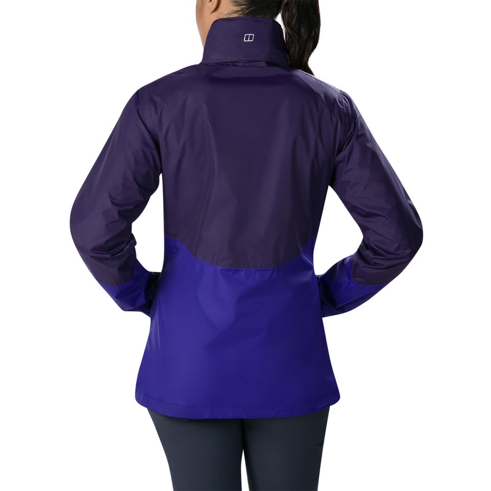 Women's Orestina Waterproof Jacket - Purple / Blue