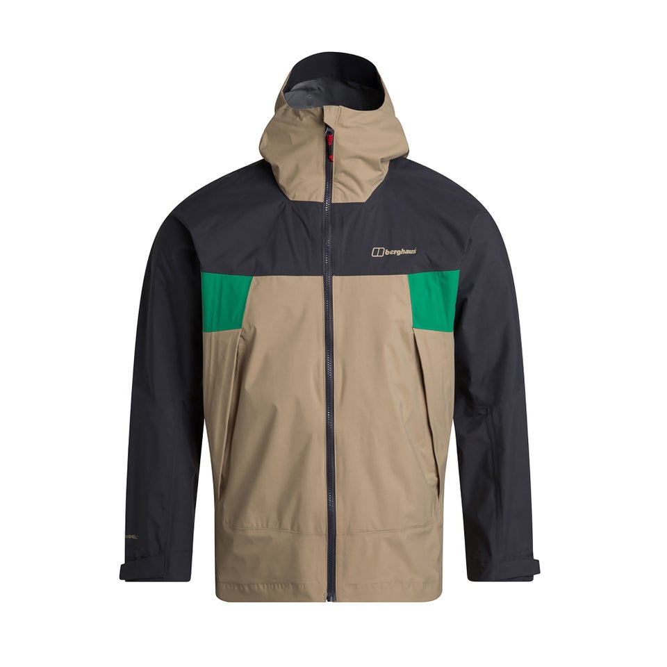 Men's Sky Hiker Waterproof Jacket - Natural / Grey