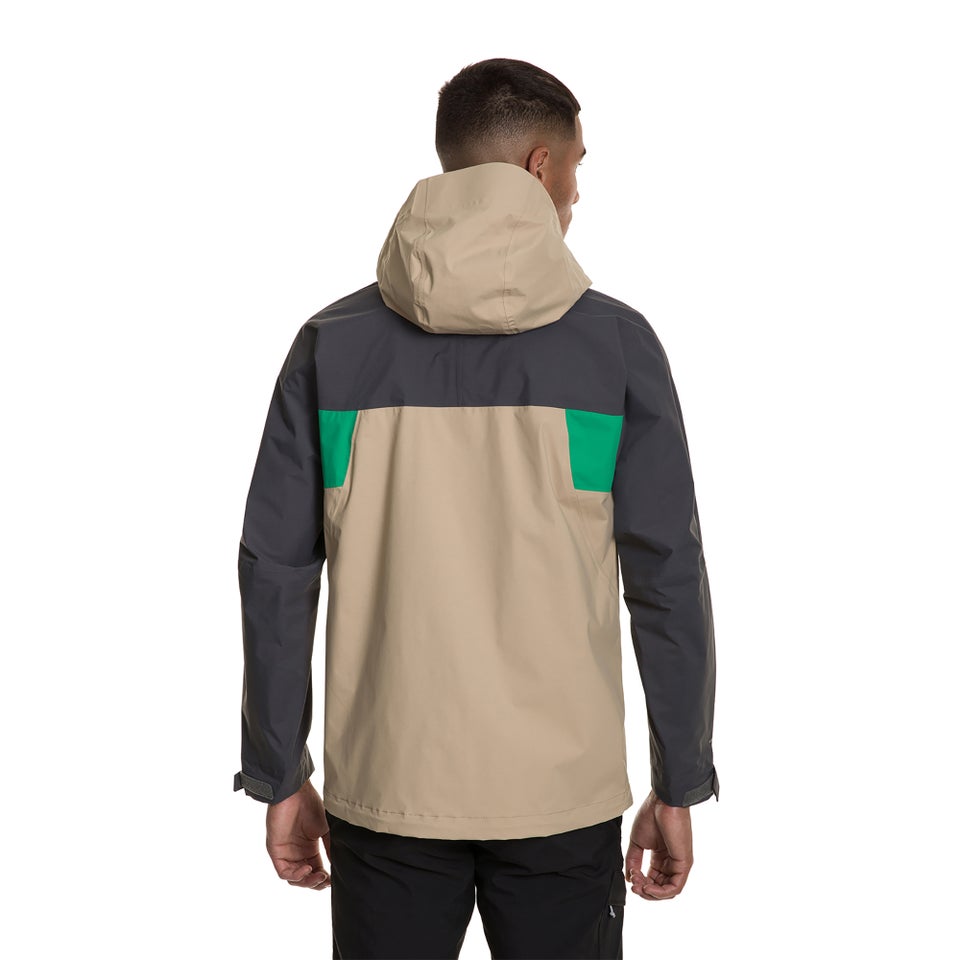 Men's Sky Hiker Waterproof Jacket - Natural / Grey