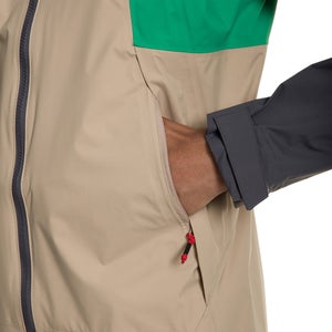 Men's Sky Hiker Waterproof Jacket - Natural / Grey