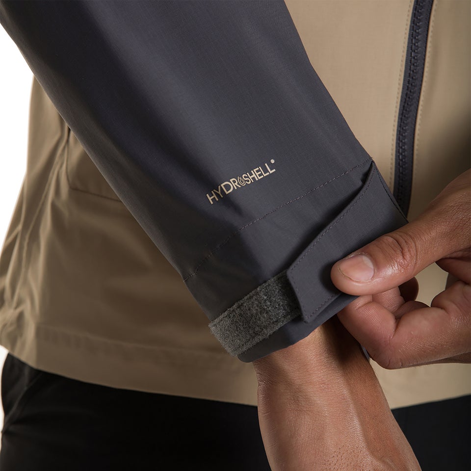 Men's Sky Hiker Waterproof Jacket - Natural / Grey