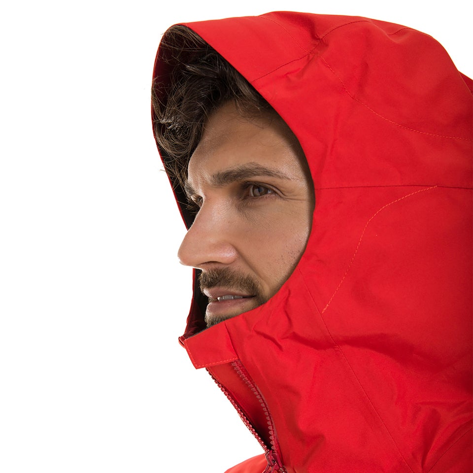 Men's Paclite Peak Vented Gore-Tex Waterproof Jacket - Red