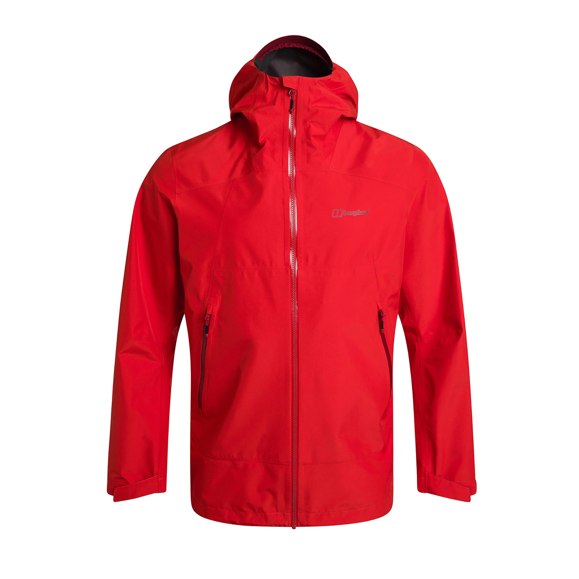 Men's Paclite Peak Vented Gore-Tex Waterproof Jacket - Red | Berghaus