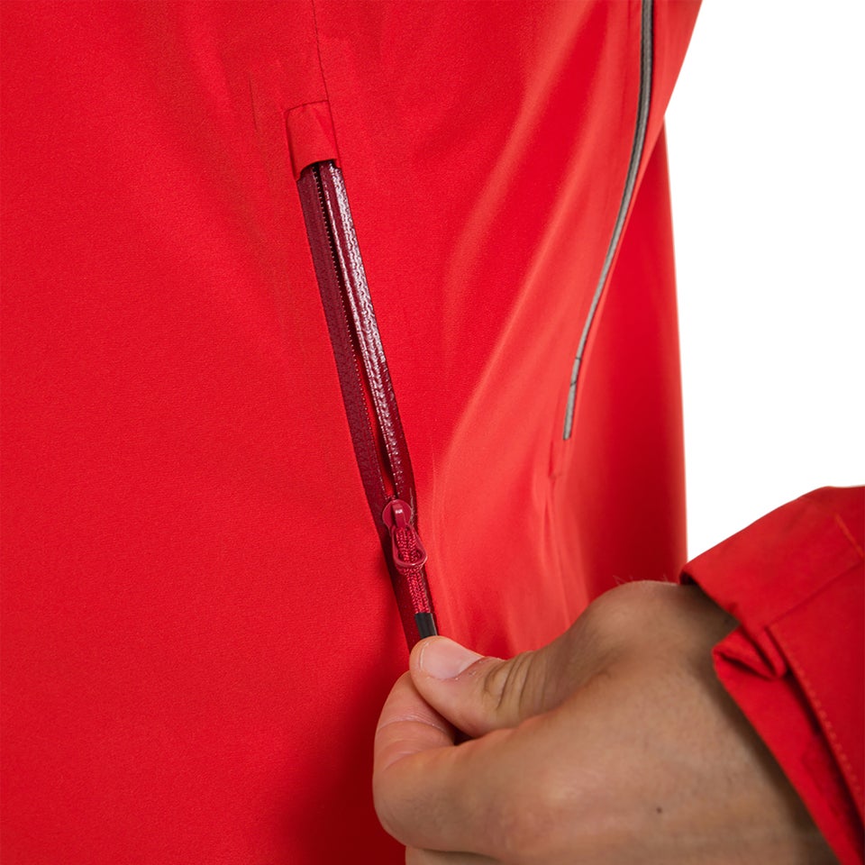 Men's Paclite Peak Vented Gore-Tex Waterproof Jacket - Red