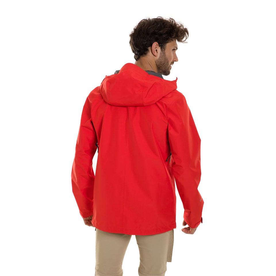 Men's Paclite Peak Vented Gore-Tex Waterproof Jacket - Red