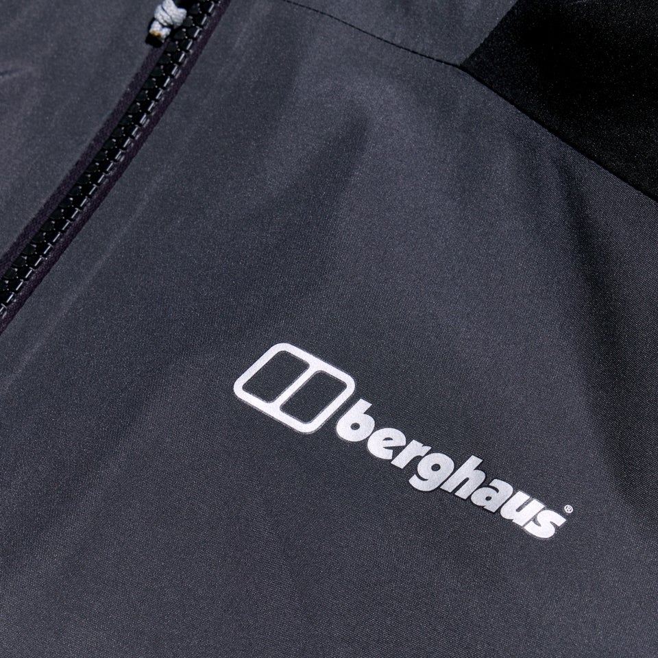 Men's Paclite Peak Vented Gore-Tex Jacket - Grey/Black