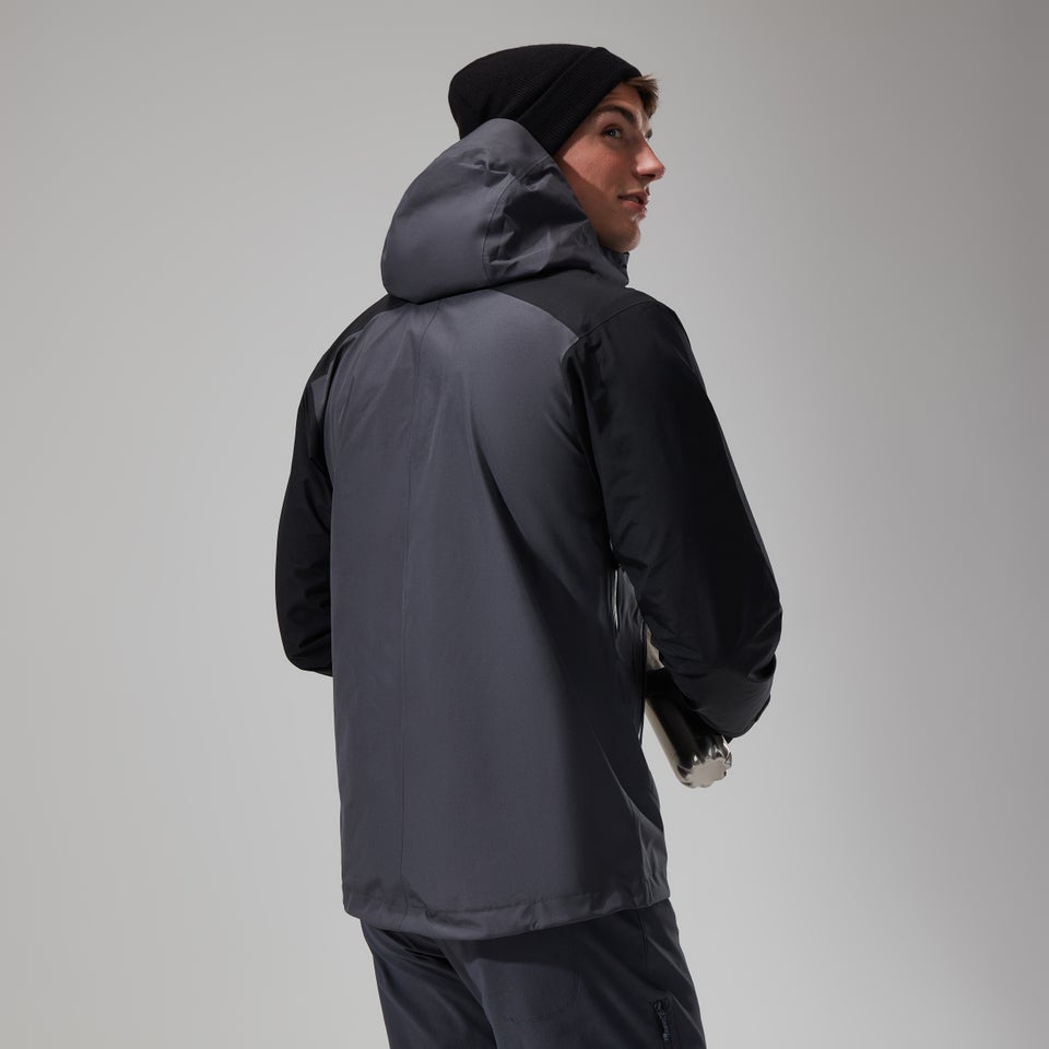 Men's Paclite Peak Vented Gore-Tex Jacket - Grey/Black