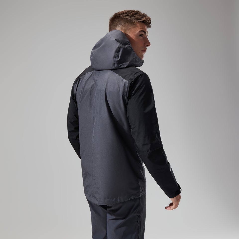 Men's Paclite Peak Vented Gore-Tex Jacket - Grey/Black