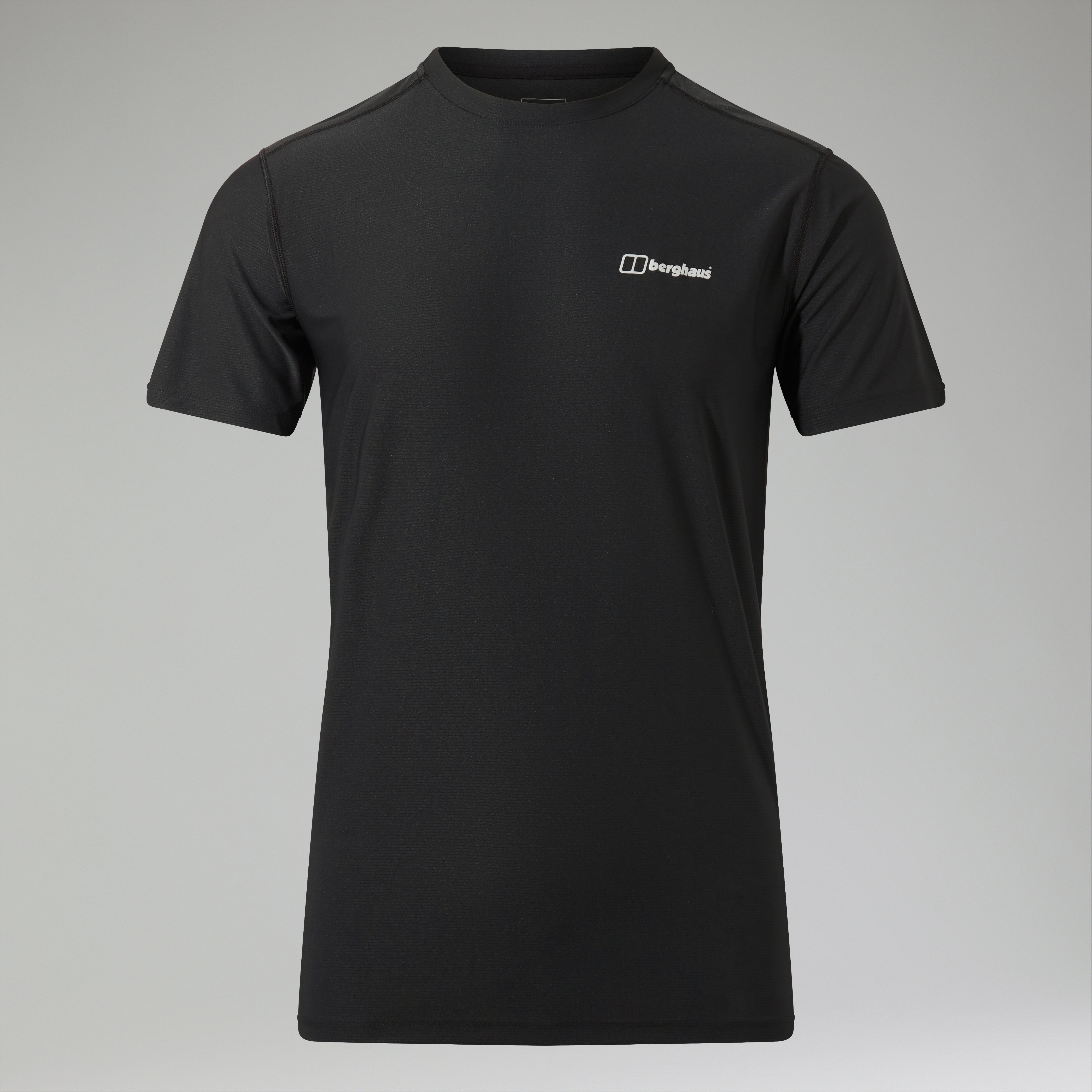 Men's 24/7 Tech Tee Super Stretch Crew - Black | Berghaus
