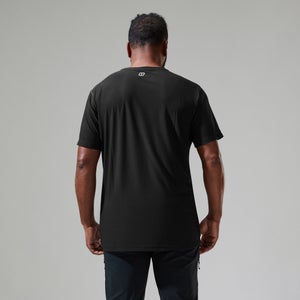 Men's 24/7 Tech Tee Super Stretch Crew - Black