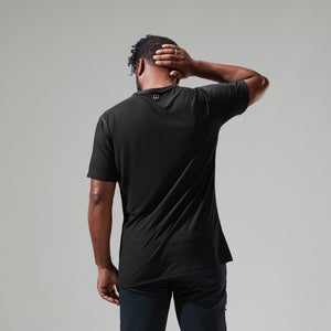 Men's 24/7 Tech Tee Super Stretch Crew - Black