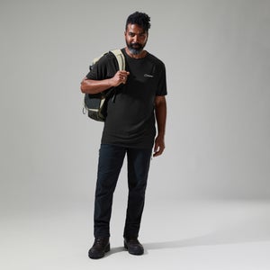 Men's 24/7 Tech Tee Super Stretch Crew - Black