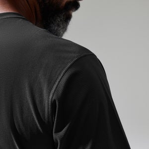 Men's 24/7 Tech Tee Super Stretch Crew - Black