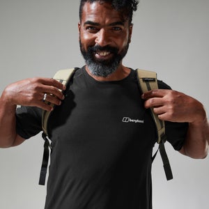 Men's 24/7 Tech Tee Super Stretch Crew - Black