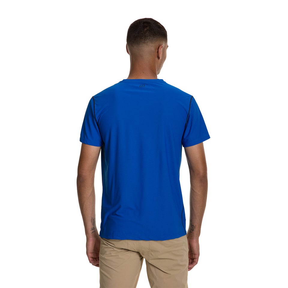 Men's 24/7 Tech Short Sleeve Baselayer - Blue