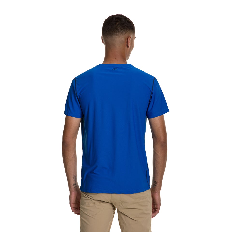 Men's 24/7 Tech Short Sleeve Baselayer - Blue