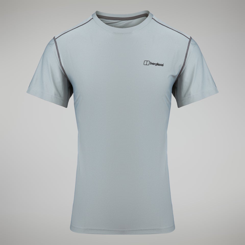 Men's 24/7 Tech Tee Super Stretch Crew - Grey