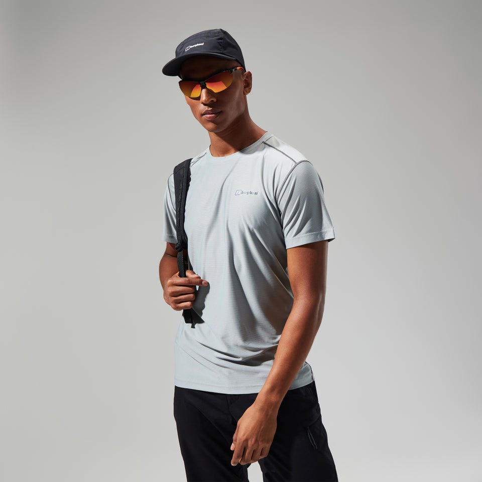 Men's 24/7 Tech Tee Super Stretch Crew - Grey