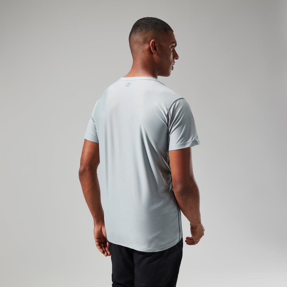 Men's 24/7 Tech Tee Super Stretch Crew - Grey
