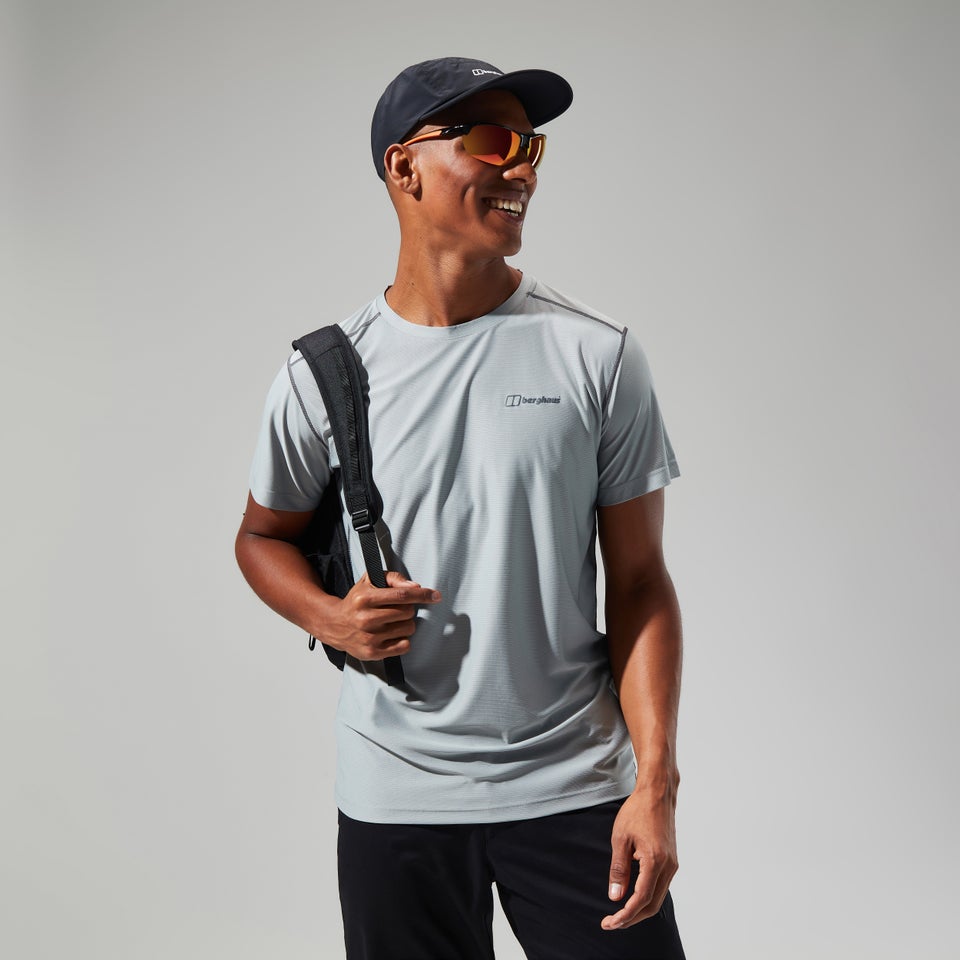 Men's 24/7 Tech Tee Super Stretch Crew - Grey