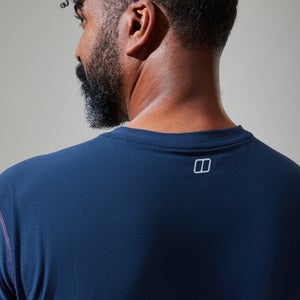Men's 24/7 Tech Tee Super Stretch Crew - Dark Blue