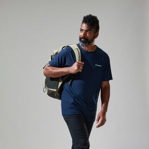 Men's 24/7 Tech Tee Super Stretch Crew - Dark Blue