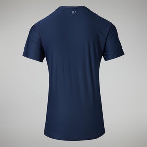 Men's 24/7 Tech Tee Super Stretch Crew - Dark Blue