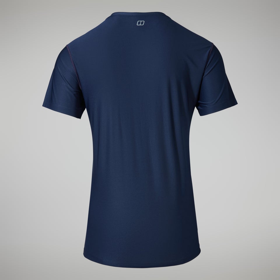 Men's 24/7 Tech Tee Super Stretch Crew - Dark Blue
