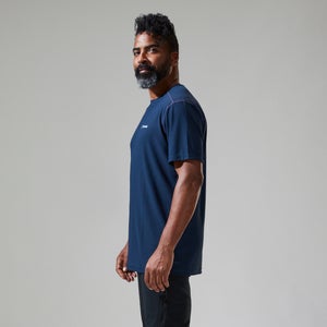 Men's 24/7 Tech Tee Super Stretch Crew - Dark Blue