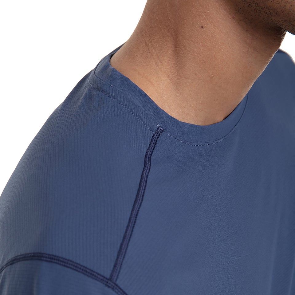 Men's 24/7 Tech Short Sleeve Baselayer - Blue