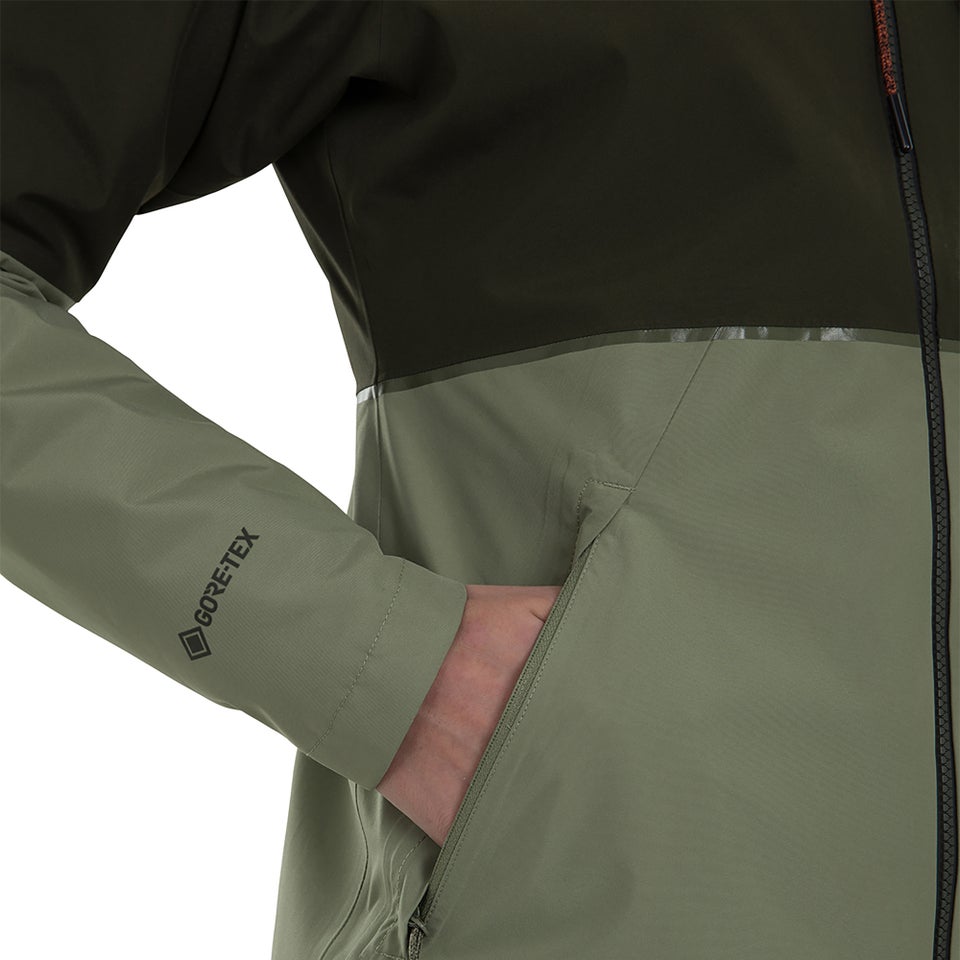 BERGHAUS ROTHLEY SHELL JKT AF GRN/DKGRN