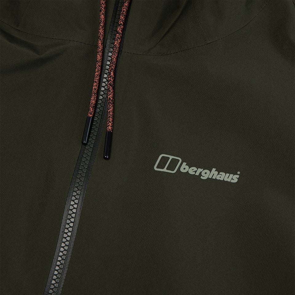 BERGHAUS ROTHLEY SHELL JKT AF GRN/DKGRN