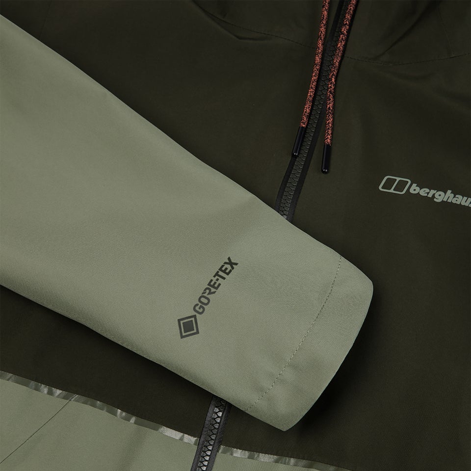 BERGHAUS ROTHLEY SHELL JKT AF GRN/DKGRN