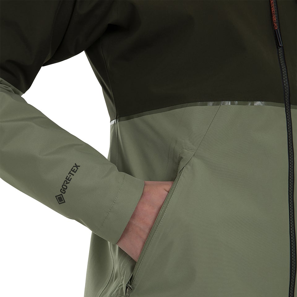 BERGHAUS ROTHLEY SHELL JKT AF GRN/DKGRN