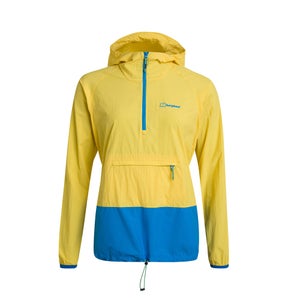 Women's Skerray Smock Jacket - Yellow / Blue - 8