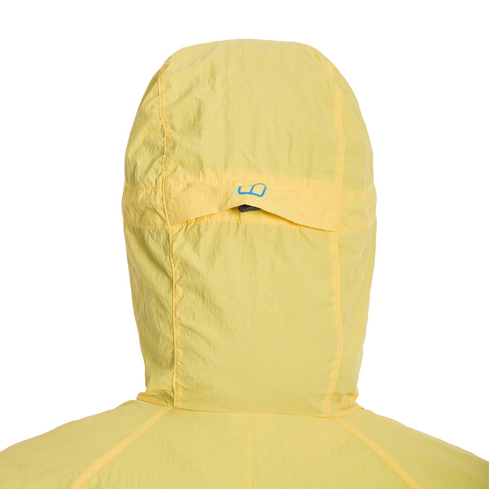 Women's Skerray Smock Jacket - Yellow / Blue