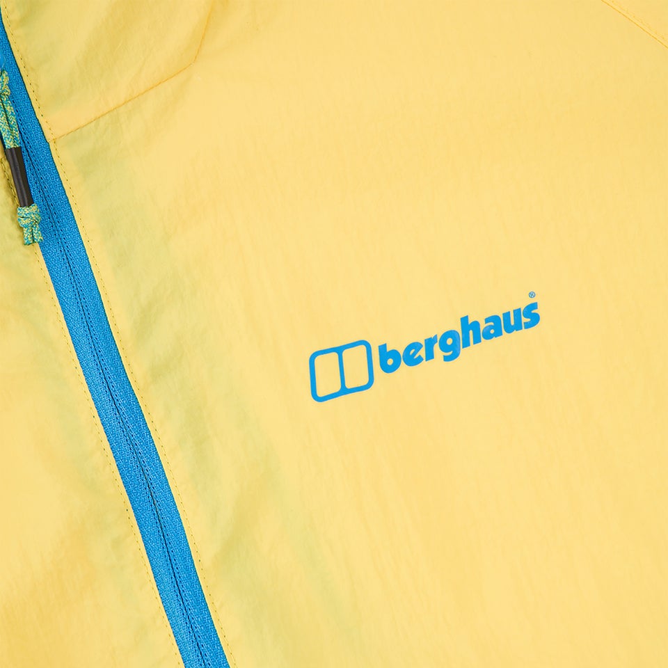 Women's Skerray Smock Jacket - Yellow / Blue