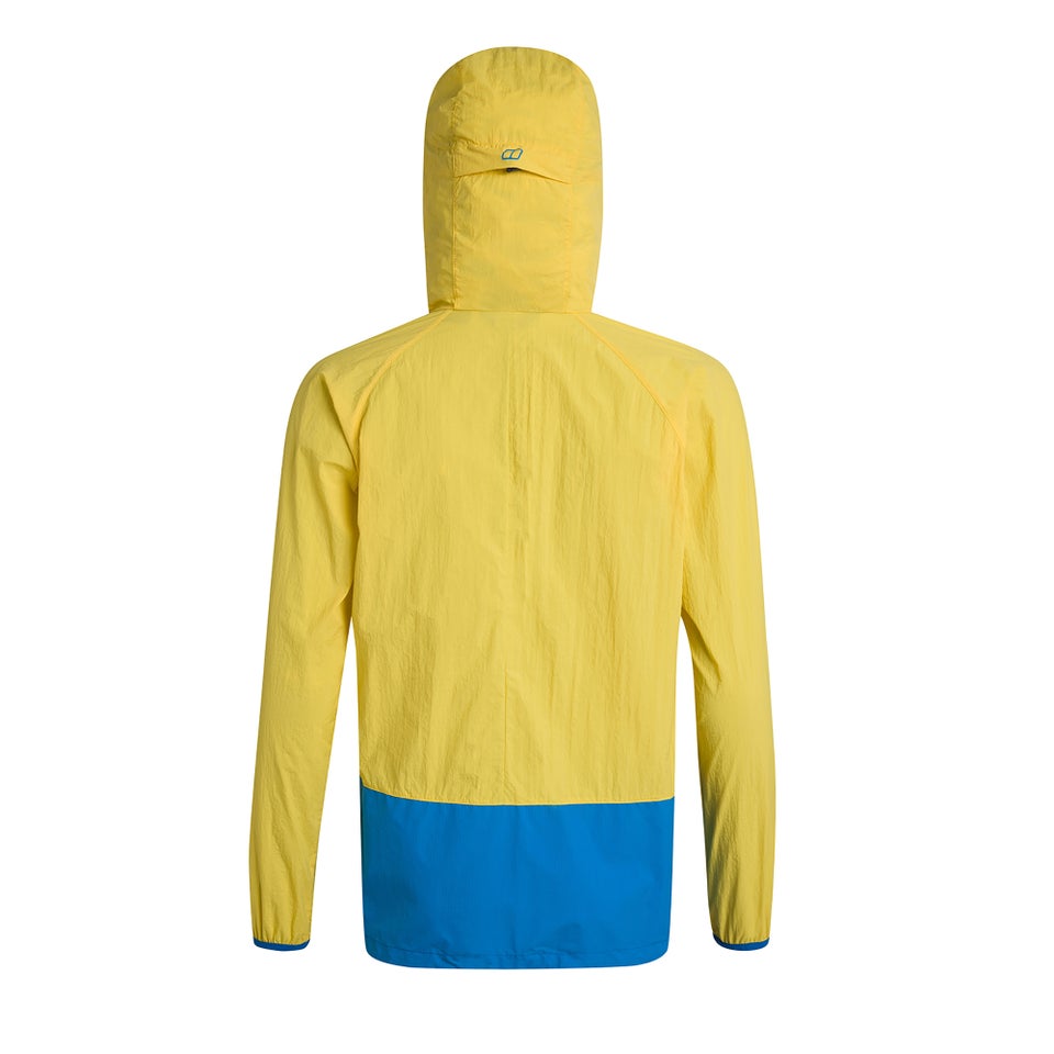 Women's Skerray Smock Jacket - Yellow / Blue