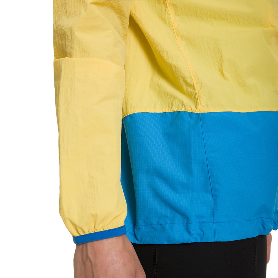 Women's Skerray Smock Jacket - Yellow / Blue