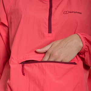 Women's Skerray Smock Jacket - Red