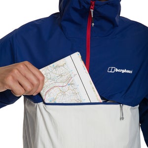 Men's Corbeck Wind Smock - Blue / Grey