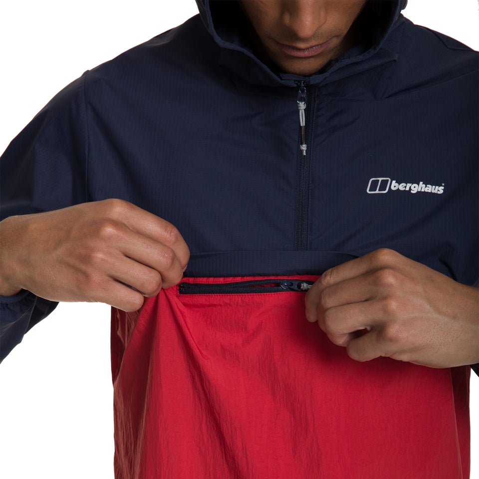Men's Corbeck Wind Smock - Navy / Red