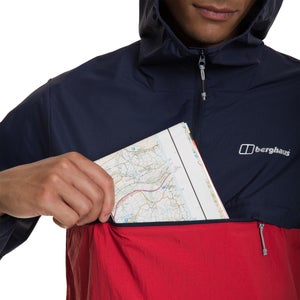 Men's Corbeck Wind Smock - Navy / Red