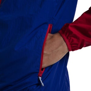 Men's Corbeck Windproof Jacket - Red / Blue