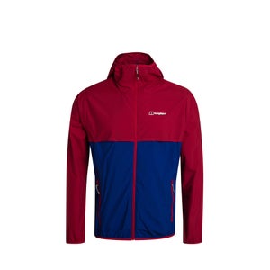 Men's Corbeck Windproof Jacket - Red / Blue