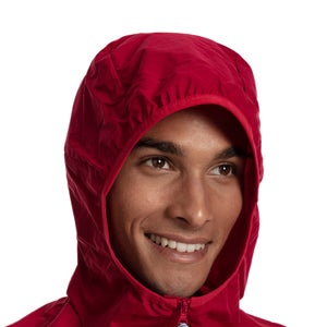Men's Corbeck Windproof Jacket - Red / Blue